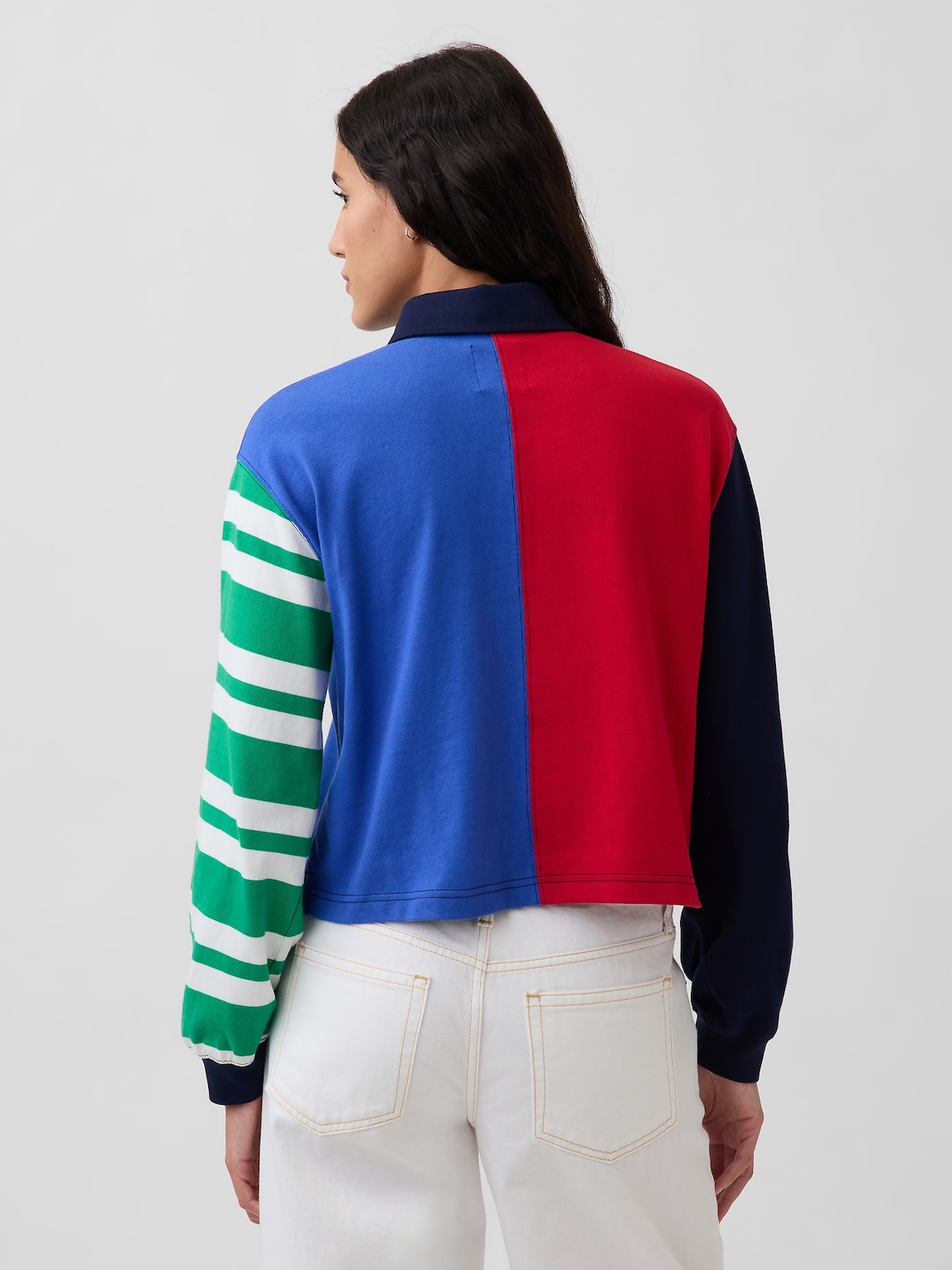 Robert Indiana LOVE Crop Rugby Shirt