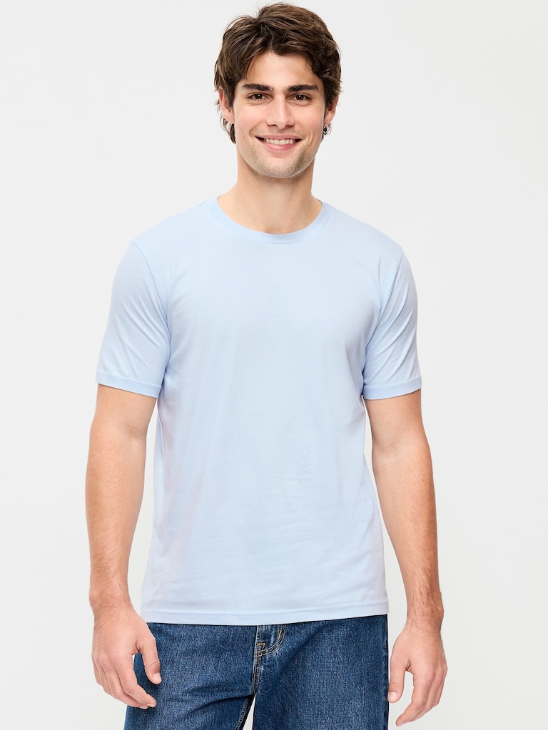 Solid Crew-Neck T-Shirt 3-Pack