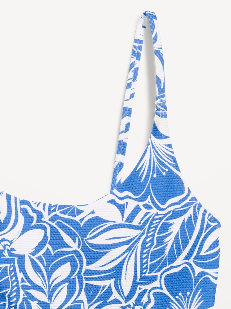 Textured Swim Romper -- 2.5-inch inseam