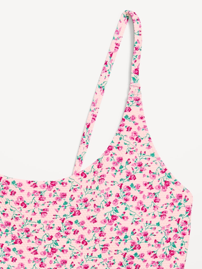 Textured Swim Romper -- 2.5-inch inseam