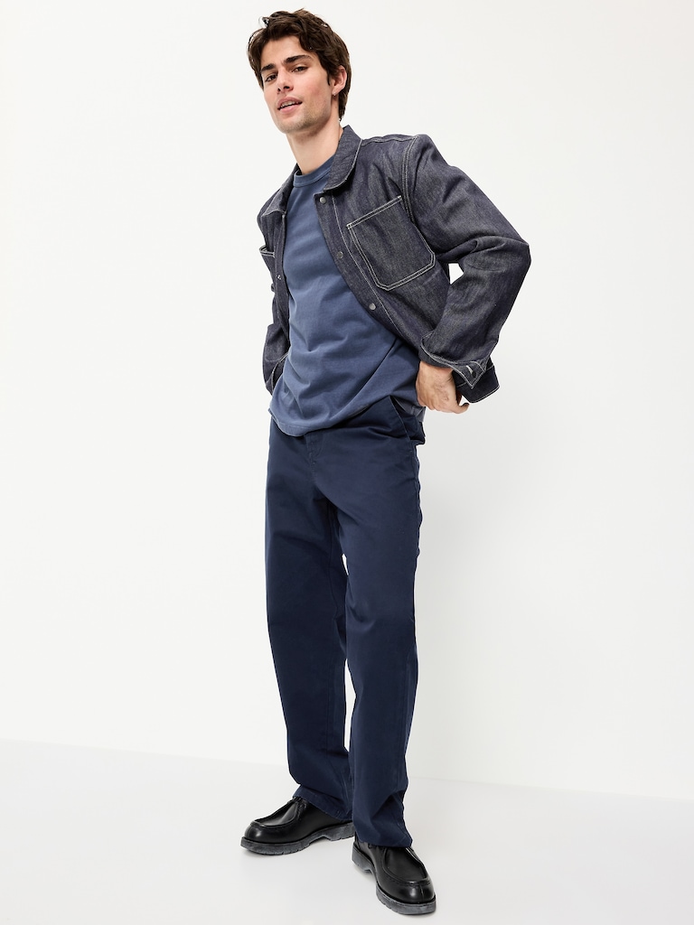 Garment-Dyed Heavyweight Cropped T-Shirt