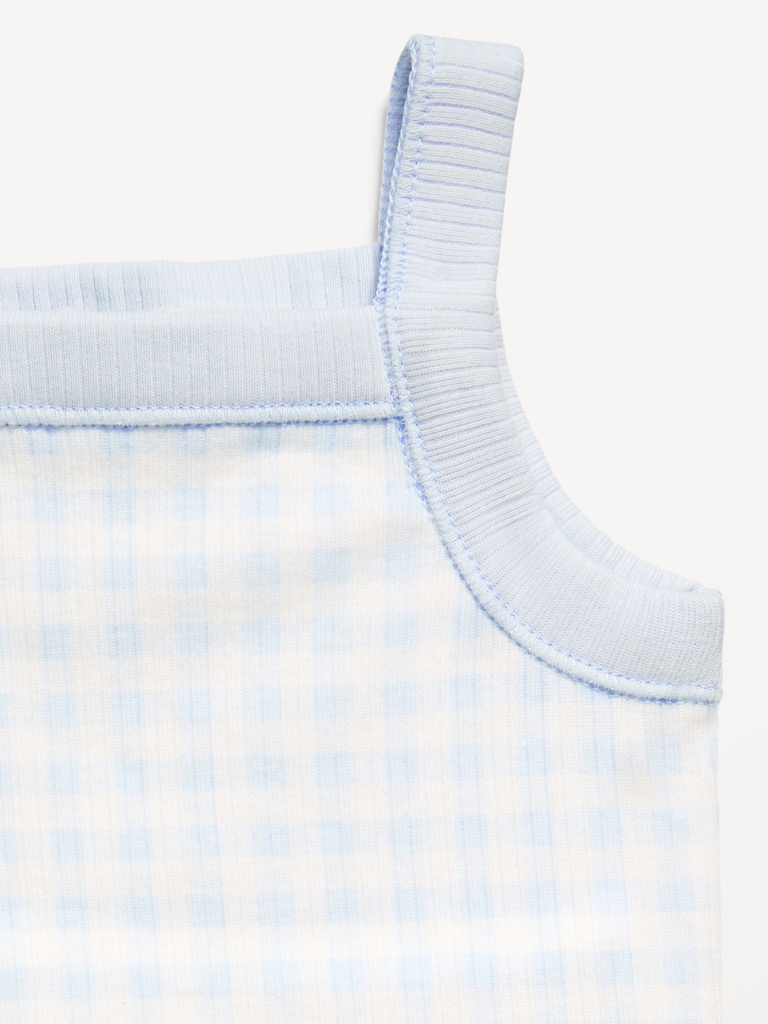 Ribbed Cami Tank and Shorts Set for Baby