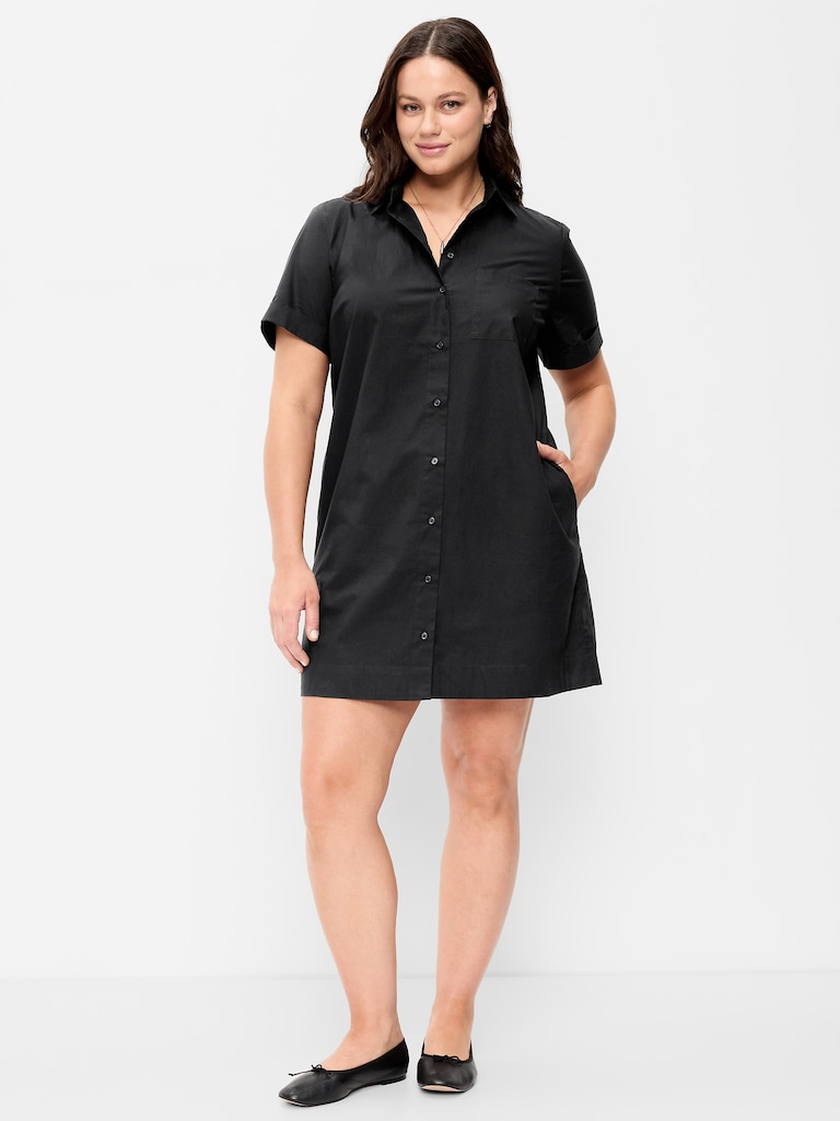Mini Shirt Dress