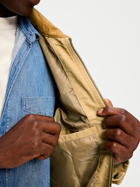 Cropped Canvas Barn Jacket