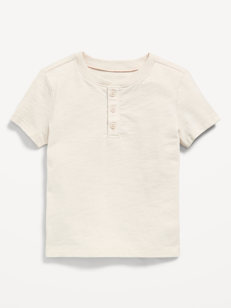 Short-Sleeve Henley T-Shirt for Toddler Boys