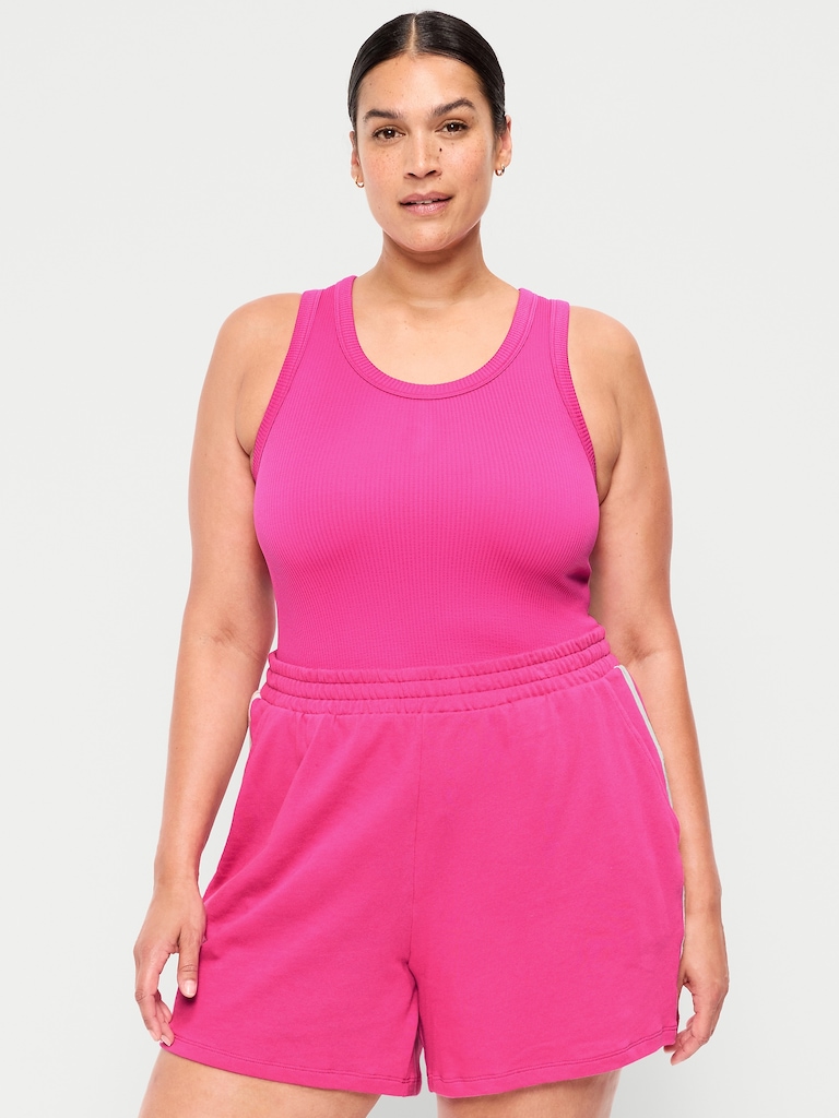 Exhale Seamless Fitted Rib Tank