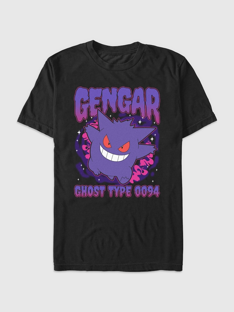 Pokemon Gengar Shadow Pokemon Graphic T-Shirt