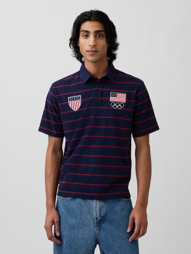 Adult Team USA Polo Shirt