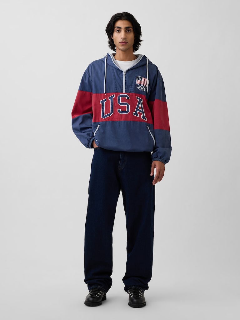 Adult Team USA Oversized Anorak
