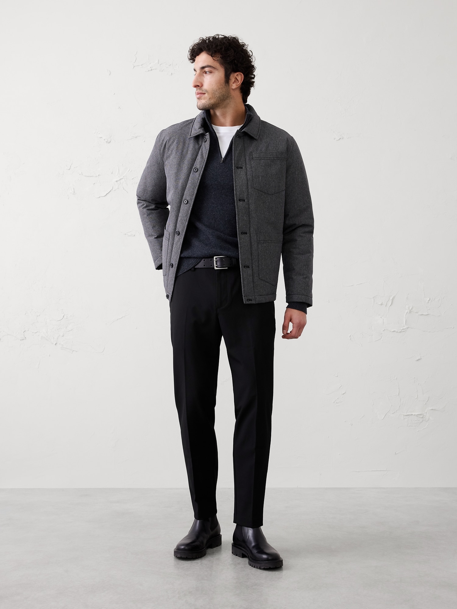 Men's Black Chinos & Casual Pants | Banana Republic Factory