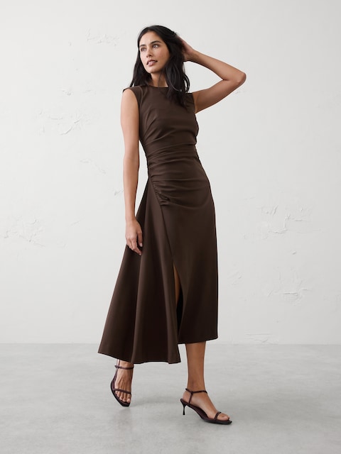 Women's Brown Dresses | Banana Republic Factory