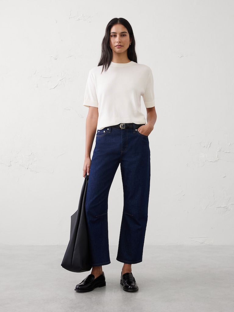 Forever Short-Sleeve Sweater