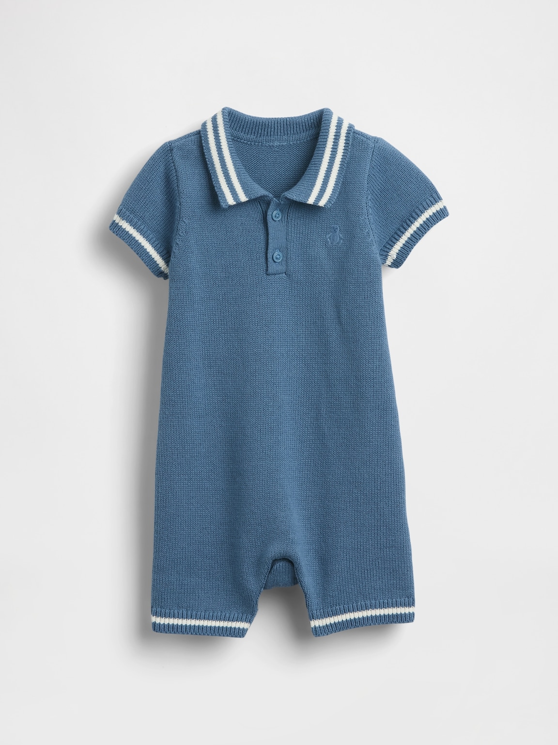 Baby Polo Sweater Shorty One-Piece