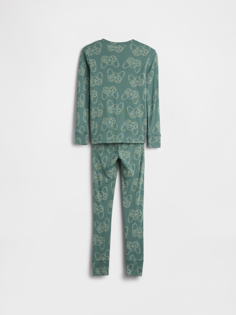 Kids Organic Brushed Cotton PJ Set