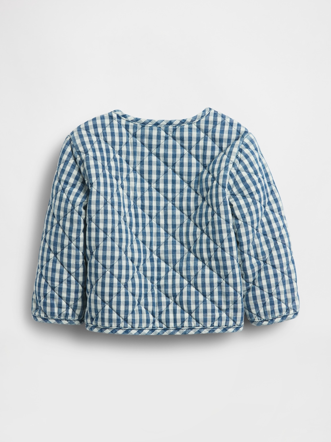 Baby Quilted Gingham Jacket