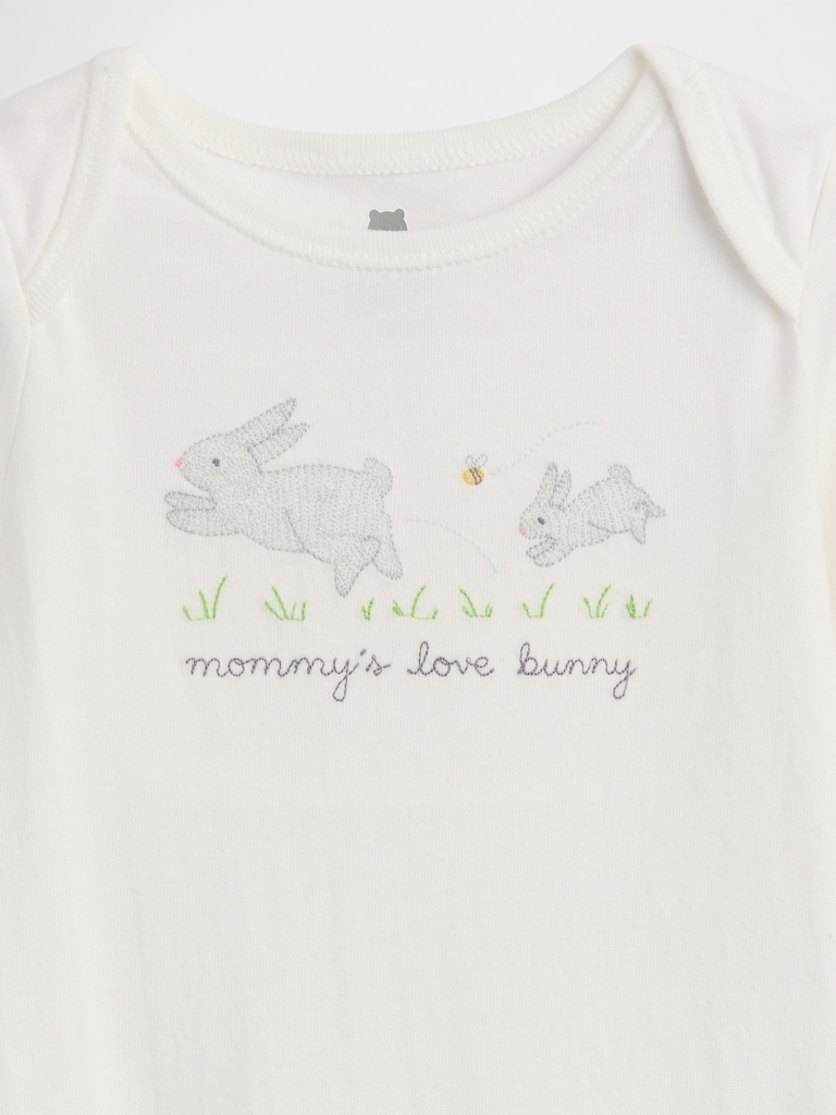 Baby First Favorites Organic Cotton Graphic Bodysuit
