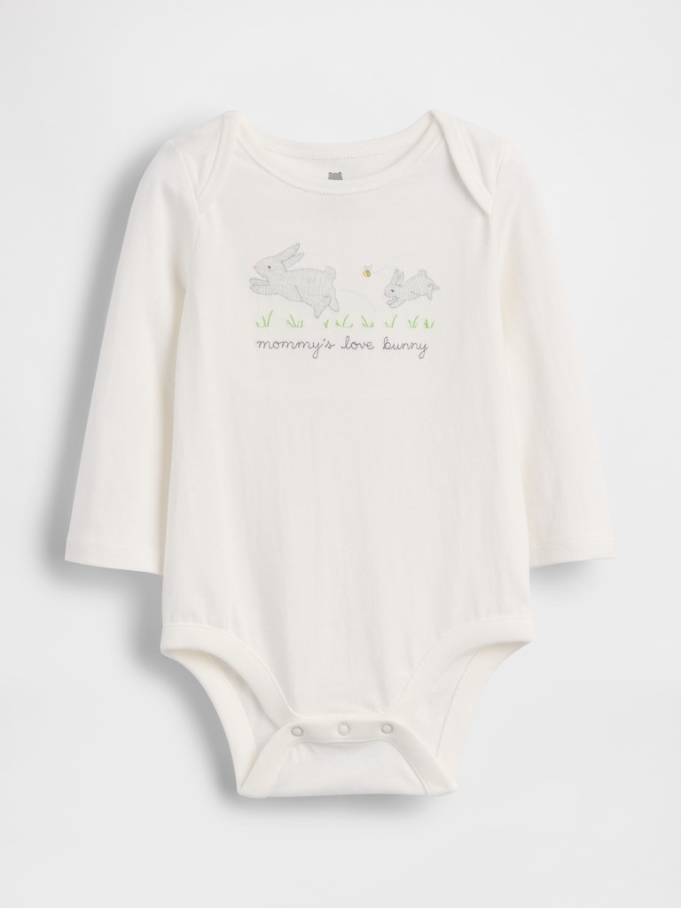 Baby First Favorites Organic Cotton Graphic Bodysuit