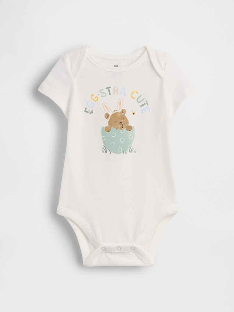 Baby First Favorites Organic Cotton Graphic Bodysuit