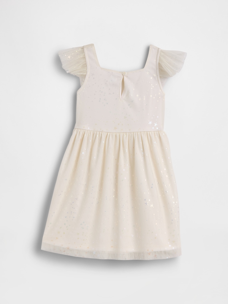 babyGap 100% Recycled Shine Flutter Dress