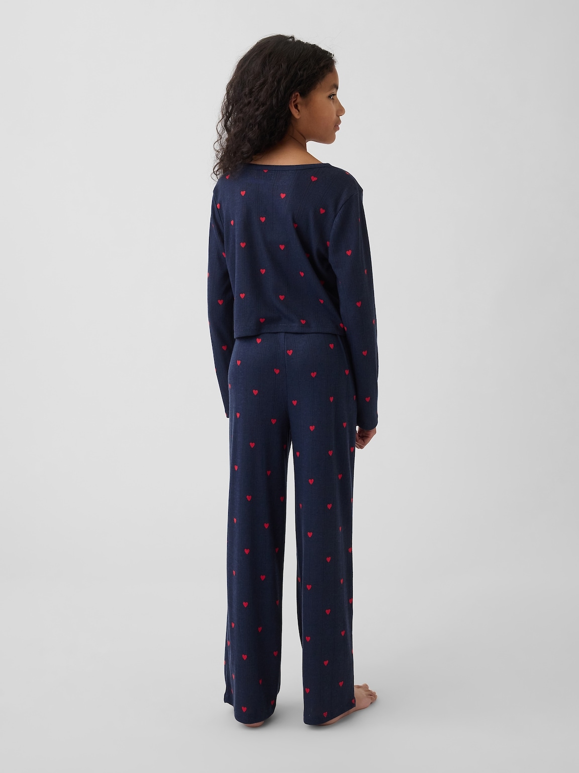 Kids Recycled Pointelle PJ Set