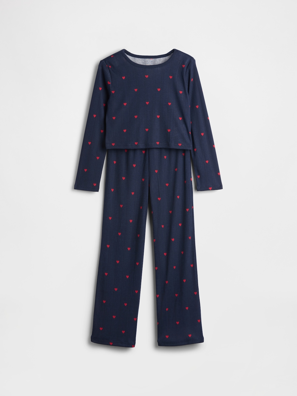 Kids Recycled Pointelle PJ Set