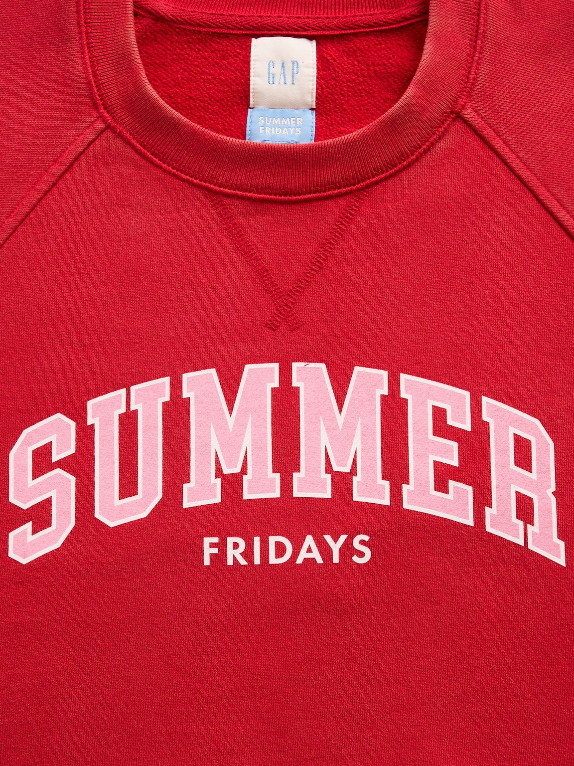 Gap × Summer Fridays Oversized Raglan Logo Sweatshirt