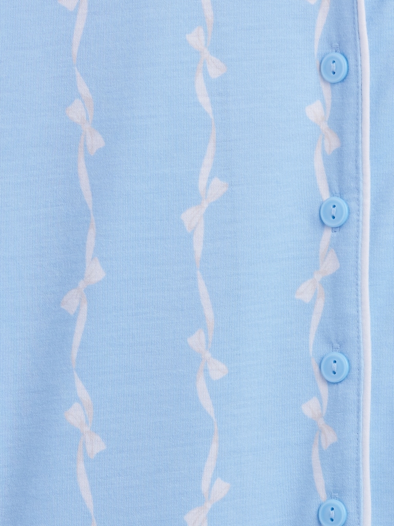 Kids Recycled PJ Short Set