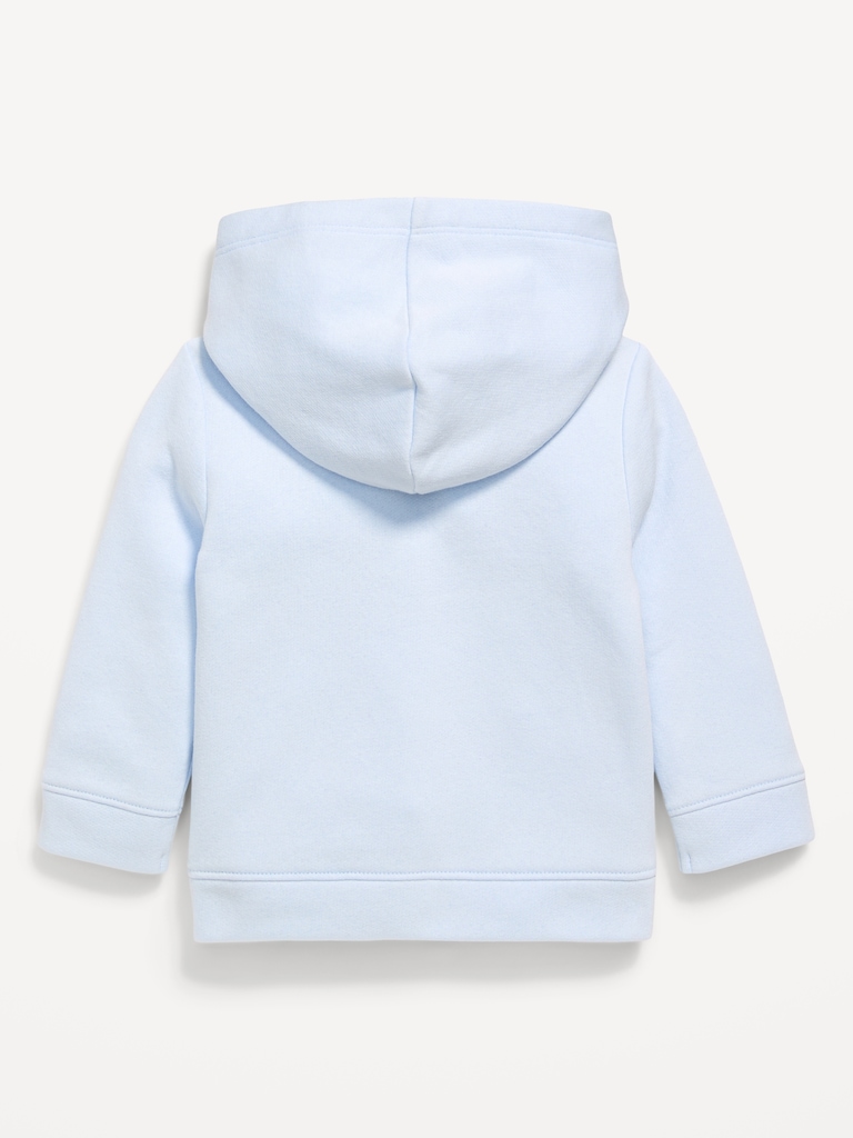 Logo-Graphic Zip Hoodie for Baby