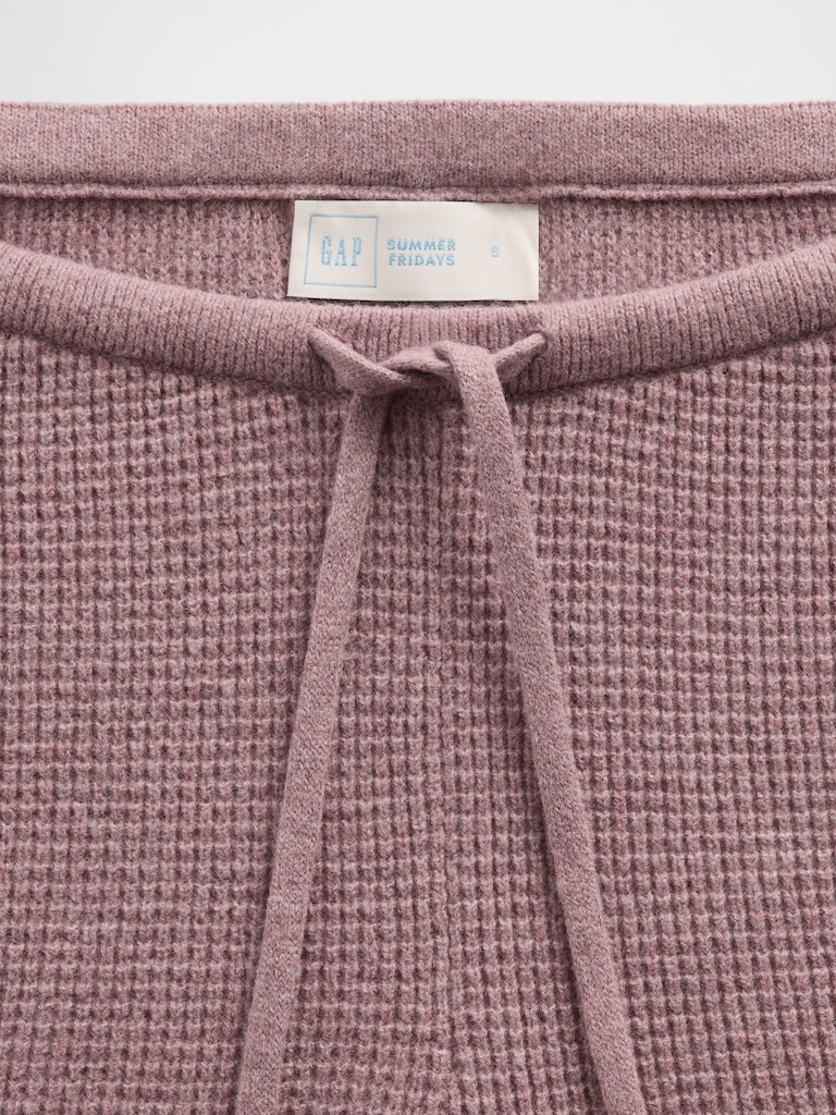 Gap × Summer Fridays CashSoft Waffle Boot Pants