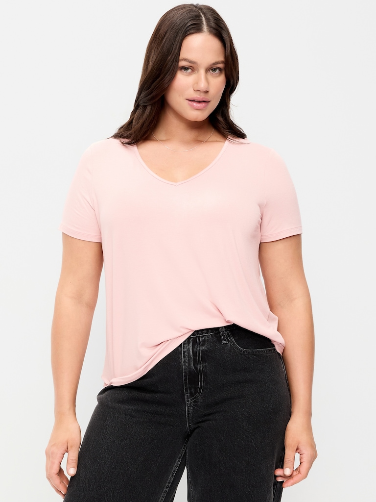 Luxe V-Neck T-Shirt