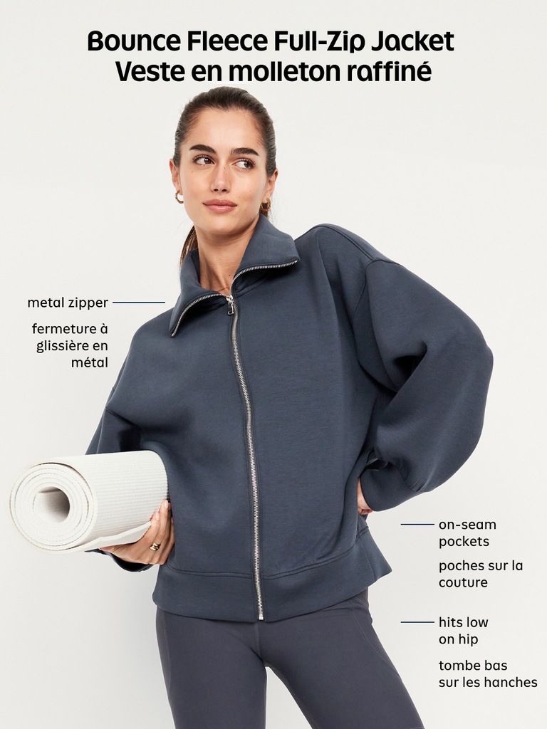 Bounce Fleece Full-Zip Jacket