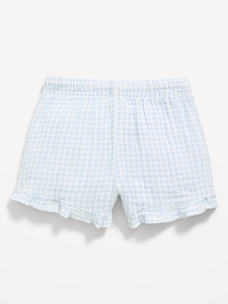 Double-Weave Shorts for Toddler Girls