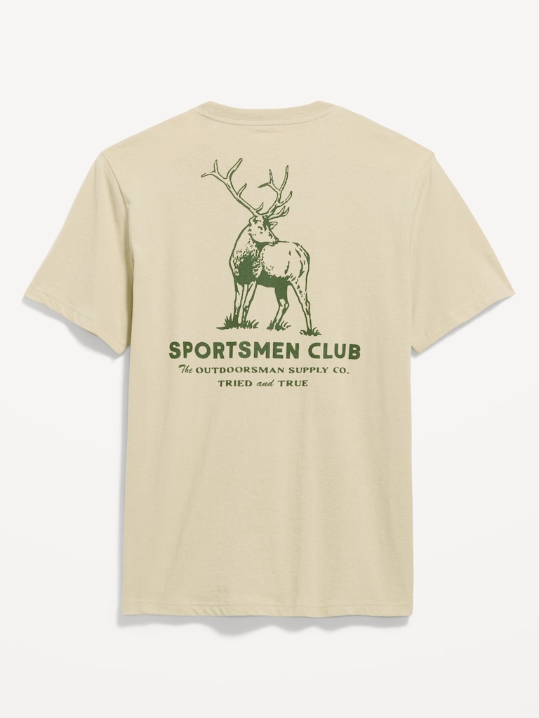 Crew-Neck Graphic T-Shirt