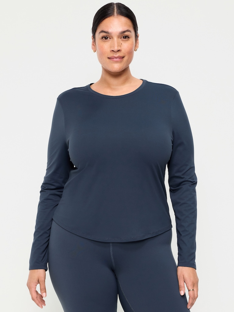 StudioSmooth Long-Sleeve Base Layer Top