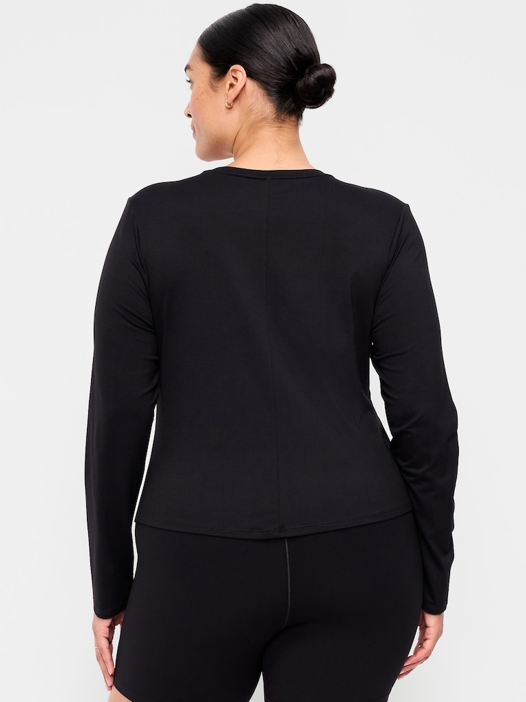 StudioSmooth Long-Sleeve Base Layer Top