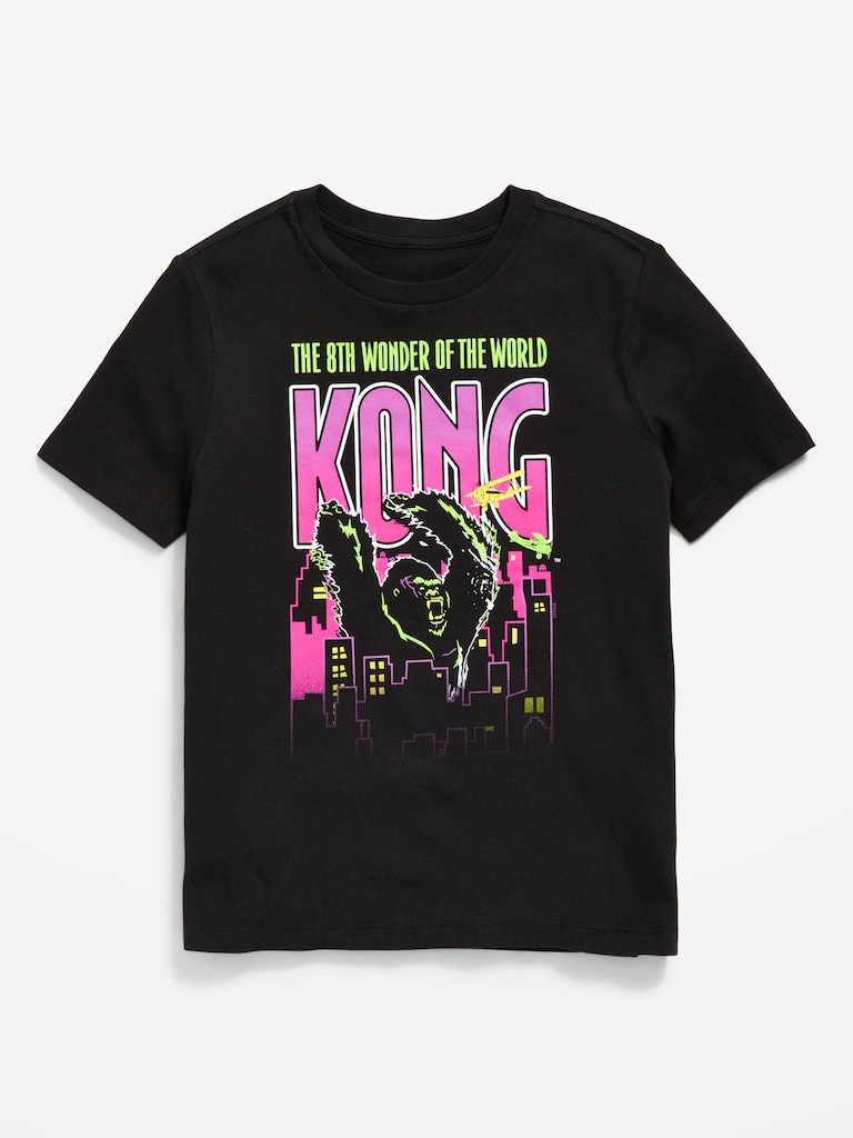 King Kong™ Gender-Neutral Graphic T-Shirt for Kids