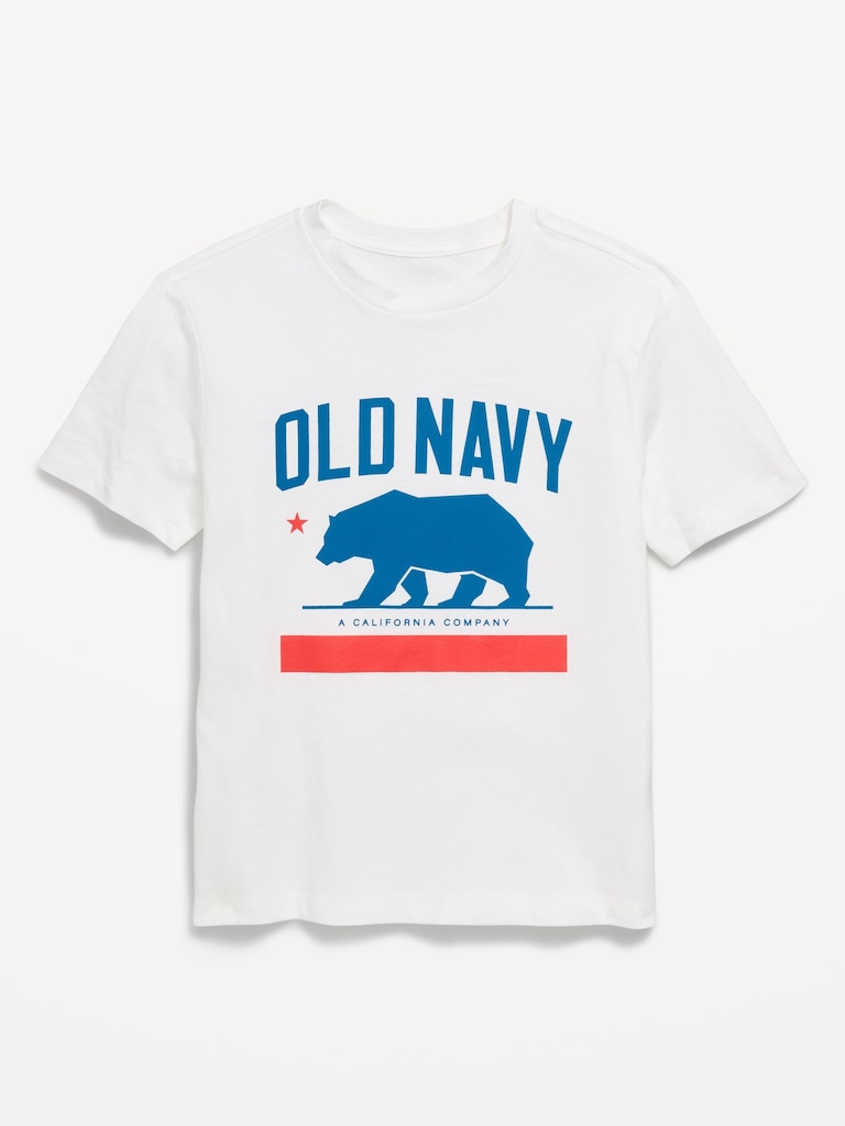Short-Sleeve Logo-Graphic T-Shirt for Boys