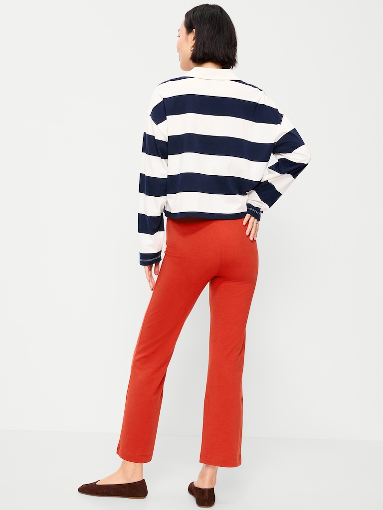 High-Waisted Fashion Kick Flare Leggings