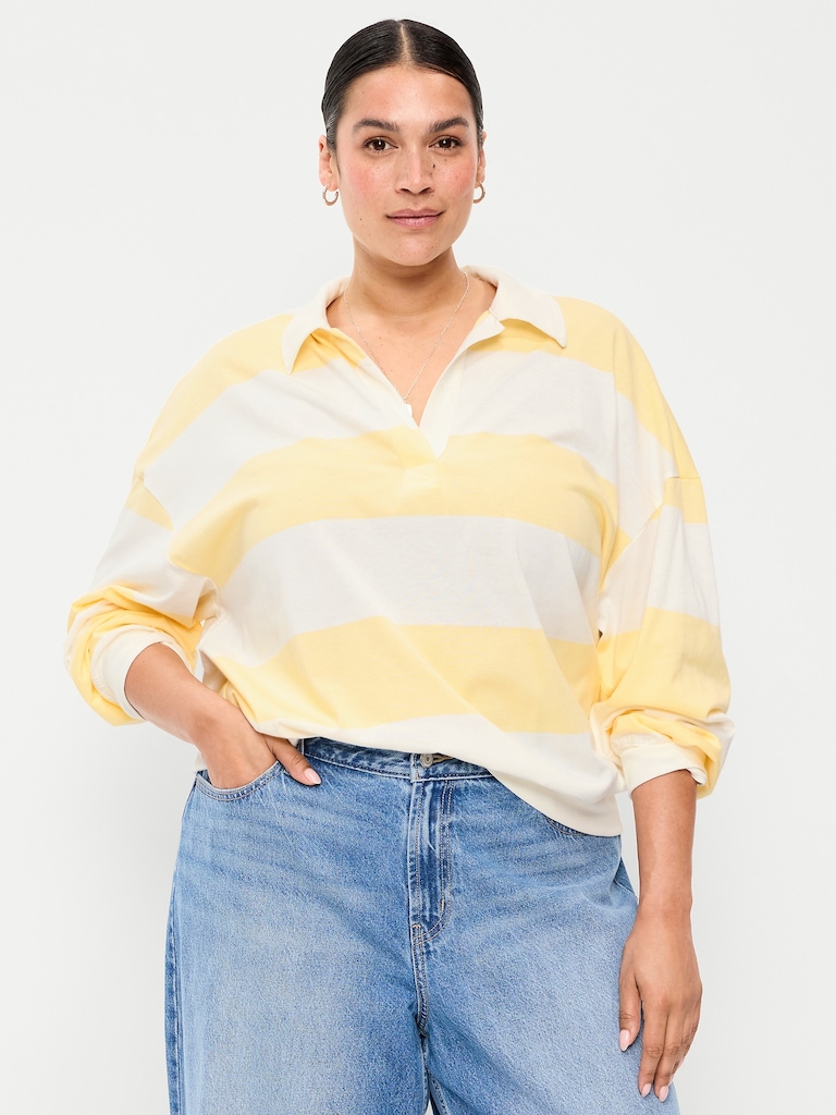 Long-Sleeve Rugby Top