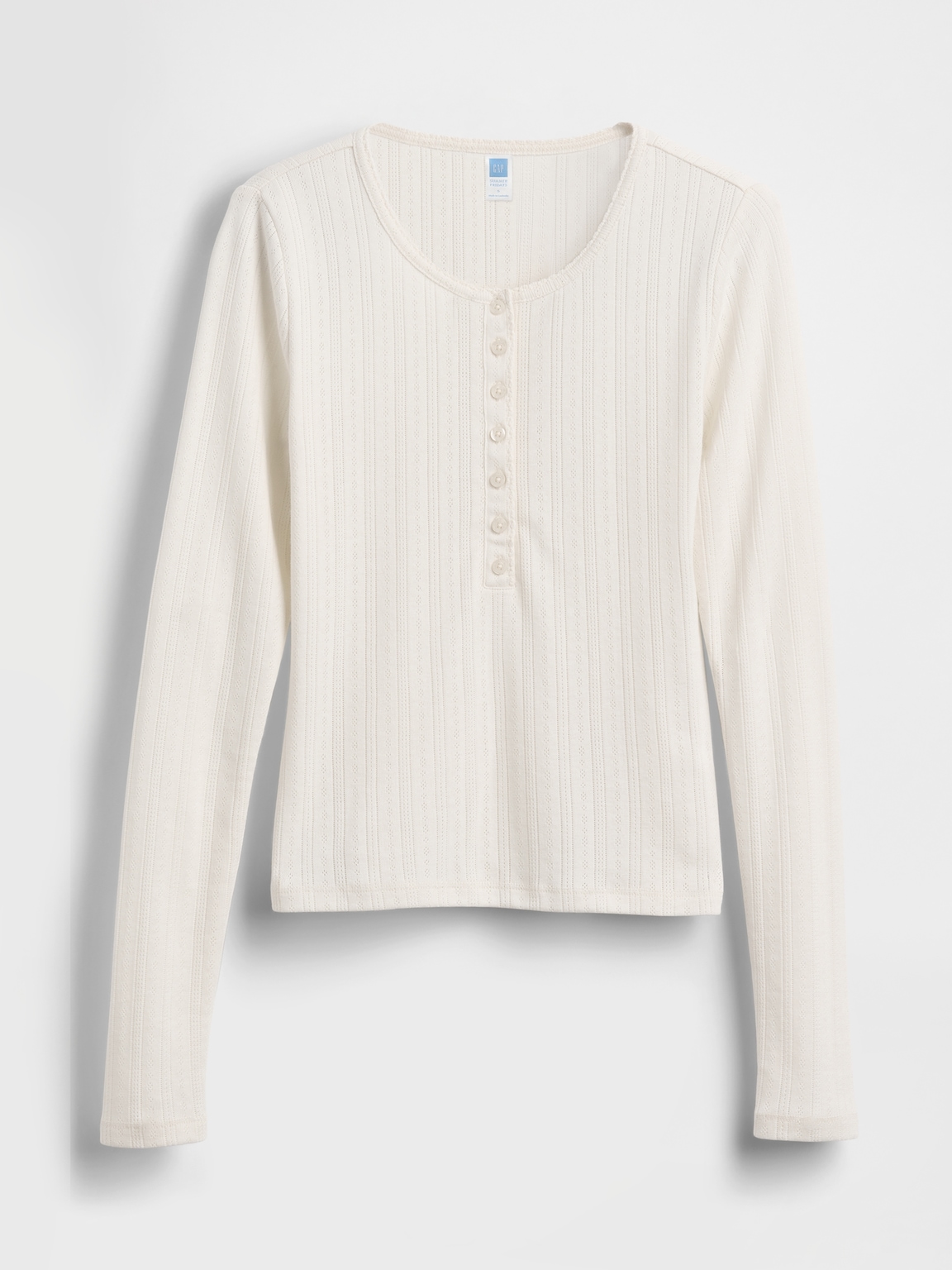 Gap × Summer Fridays Pointelle Henley PJ Top