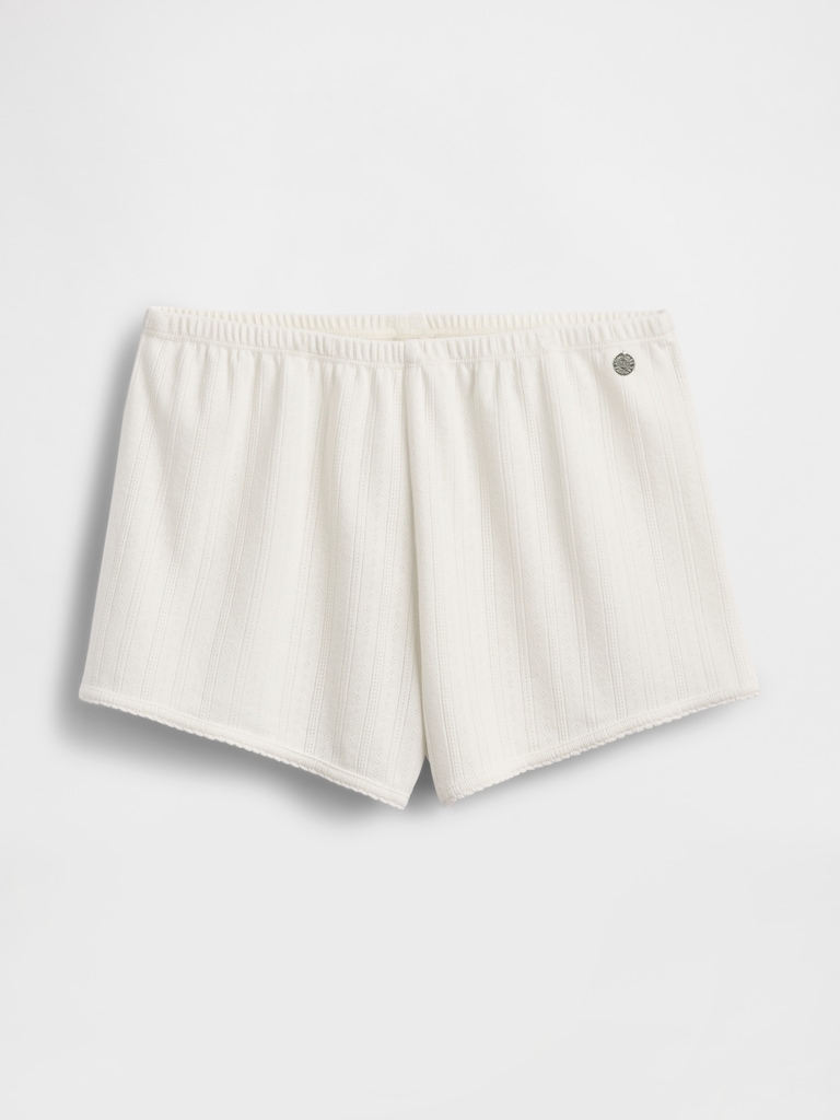 Gap × Summer Fridays Pointelle PJ Shorts