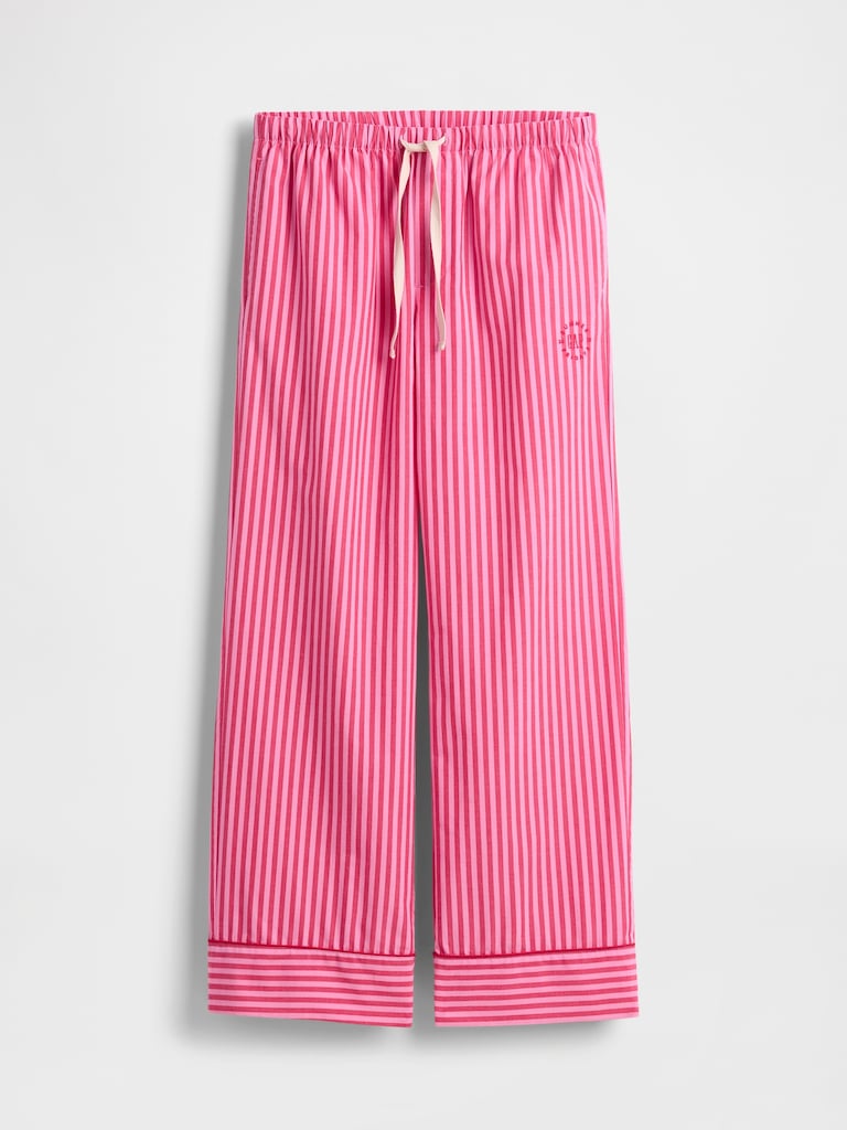 Gap × Summer Fridays Relaxed Poplin Stripe PJ Pants