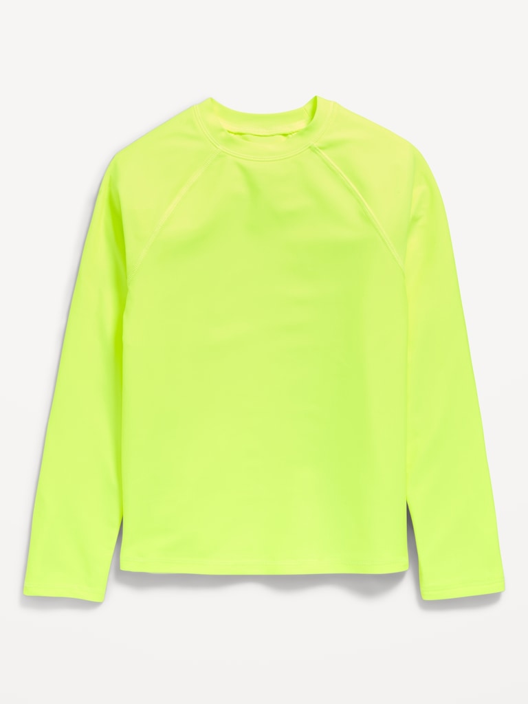 Long-Sleeve Rashguard Swim Top for Boys