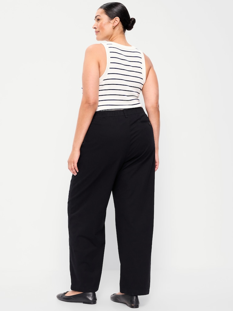 High-Waisted OGC Chino Full Length Straight Pants
