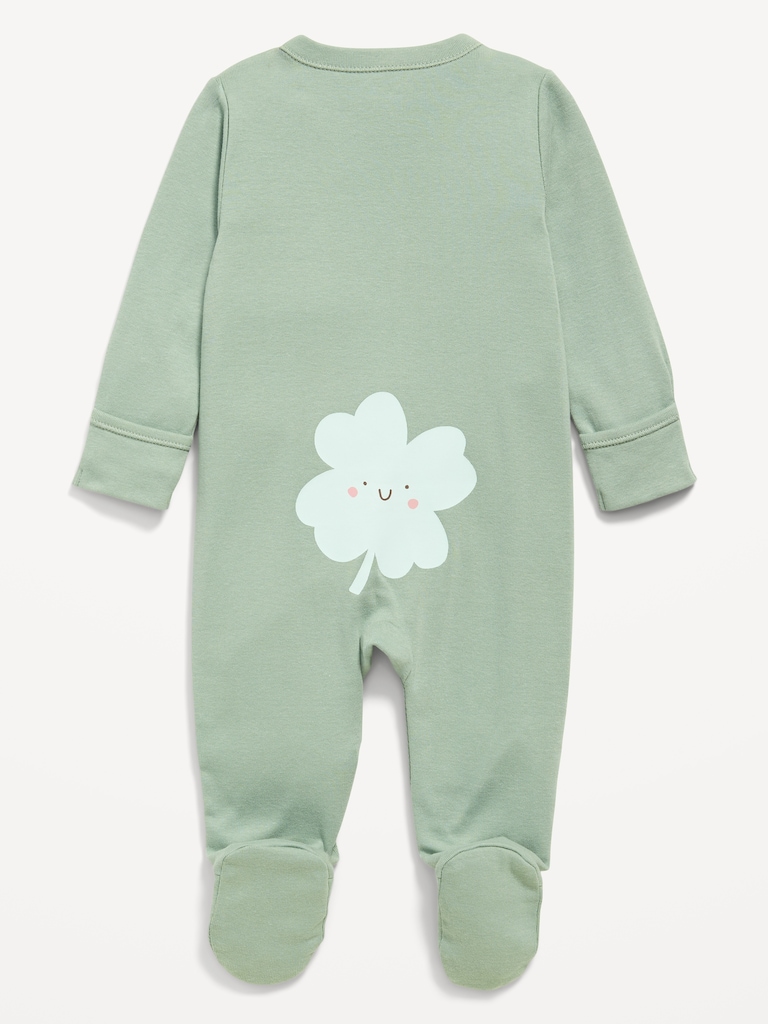 2-Way-Zip Sleep & Play Footed One-Piece for Baby