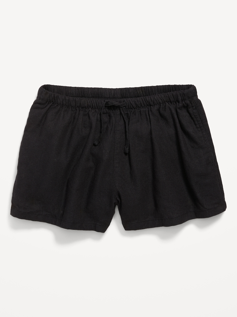 Linen-Blend Shorts for Girls