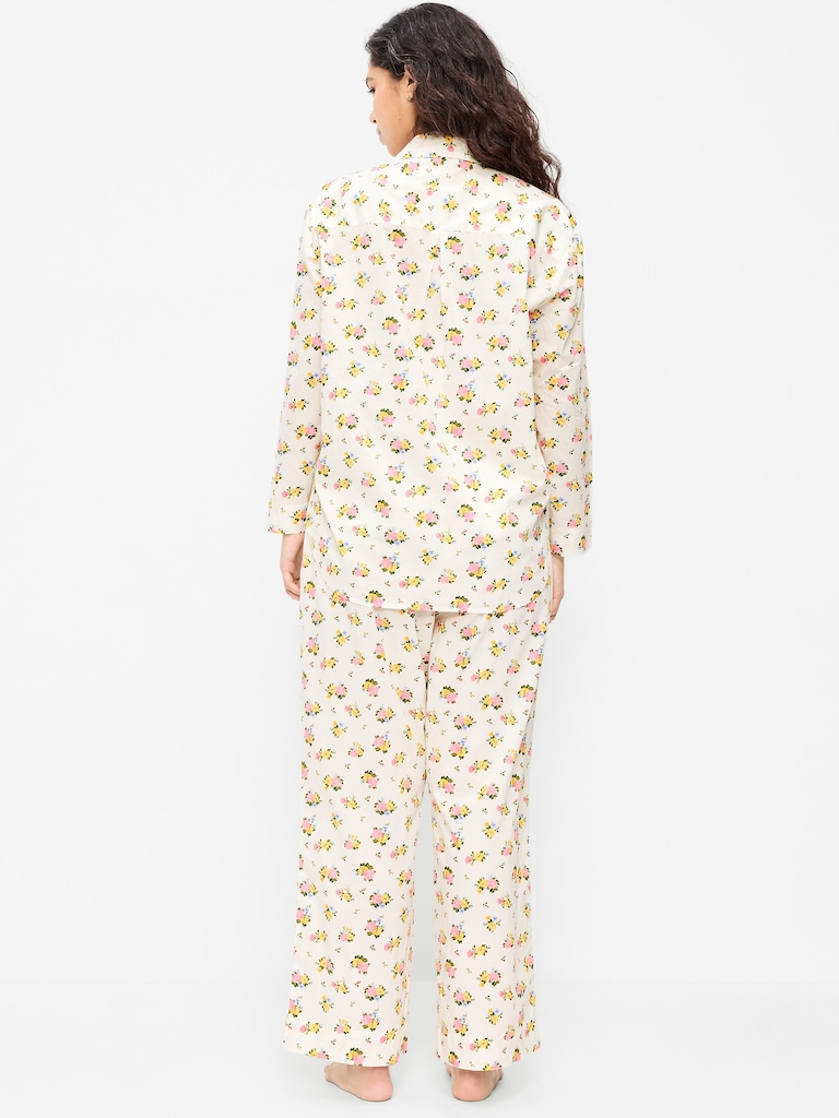 Poplin Pajama Pant Set