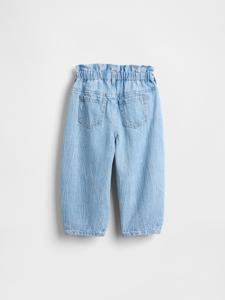 Baby & Toddler Snoopy Pull-On Horseshoe Jeans