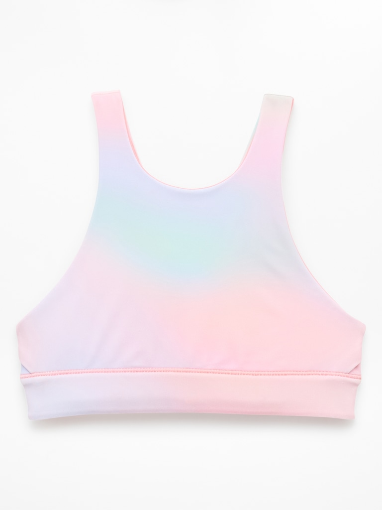 Athleta Girl High Neck Reversible Bikini Top