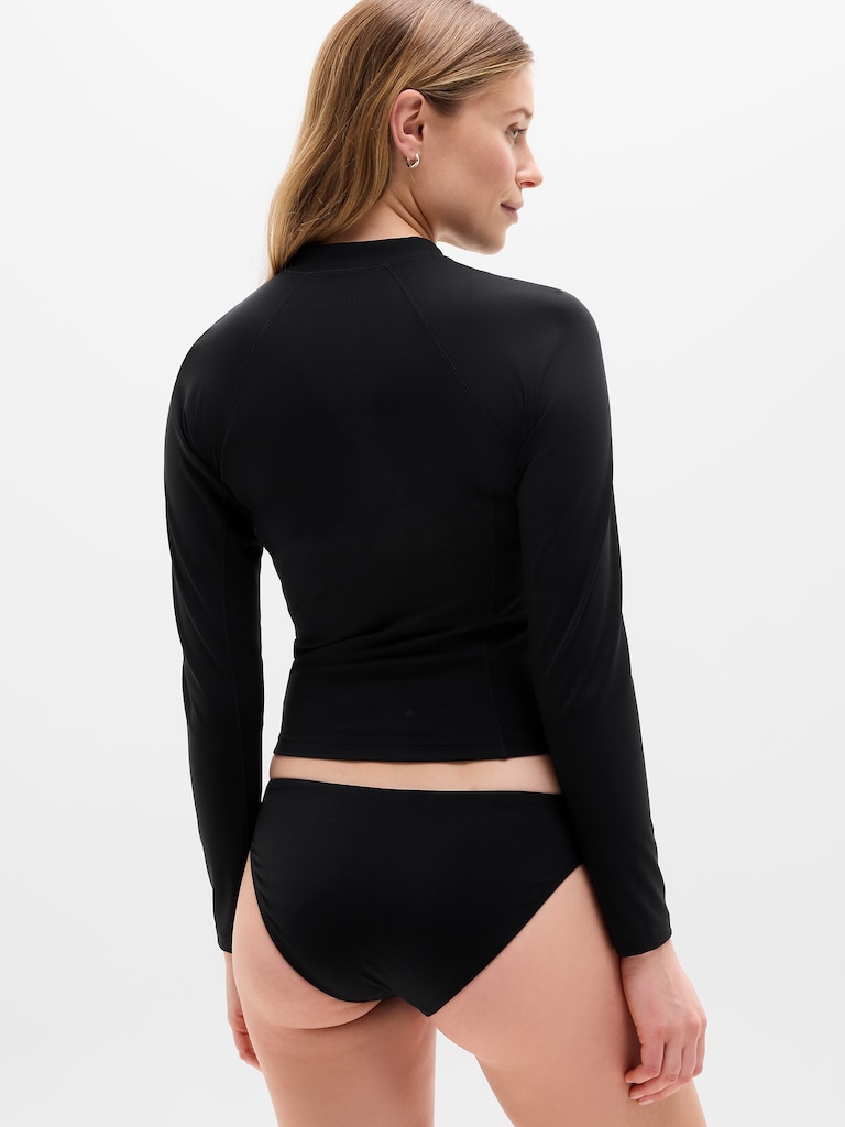 Zip-Front Rashguard
